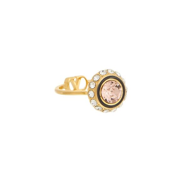 Valentino Vlogo Signature Ring, Gold